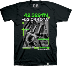 1918 Detroit Short Sleeve "Fist" - chic life.com