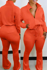 2 Piece Wide Leg Jogger Set - chic life.com