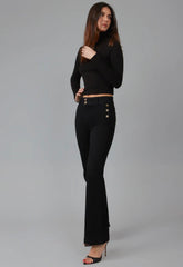 Alice - Onyx Jeans by LOLA - chic life.com