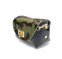 Camouflage Leather Pouch Crossbody Bag - chic life.com