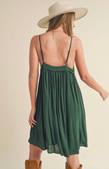 Darsi Dress - Emerald Contemporary - chic life.com