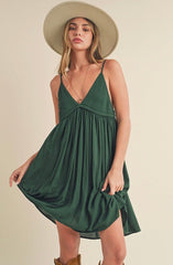 Darsi Dress - Emerald Contemporary - chic life.com