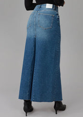 High Rise Maxi Skirt by Lola Jeans - chic life.com
