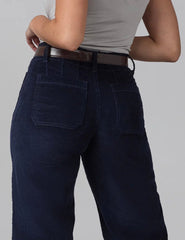 High Rise Wide Leg Corduroy - chic life.com