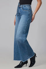 Milan - DB Ultra High Rise Wide Leg Jeans - chic life.com