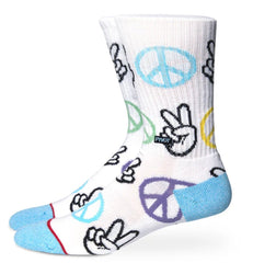PEACE socks by Pyvot - chic life.com