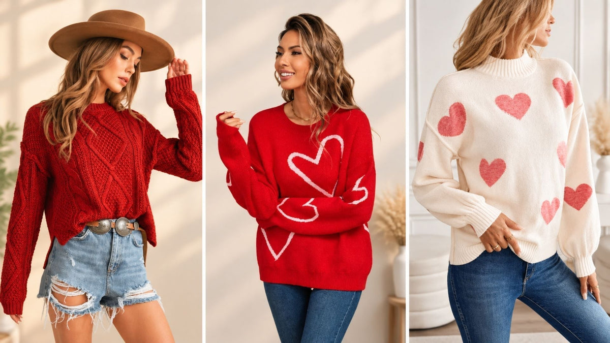 Cable knit sweater women