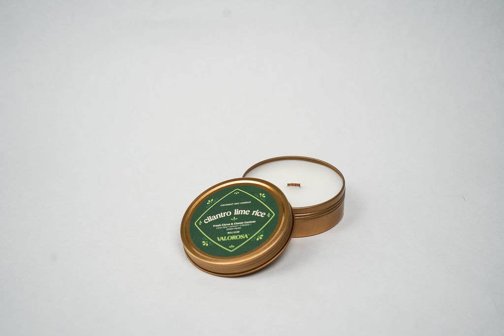 Cilantro Lime Rice Candle Tin | Cilantro, Herbal, Citrus