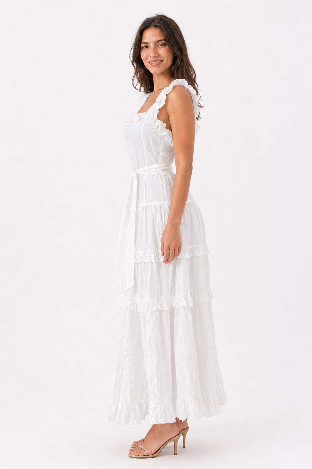 Ruffled Maxi Dress