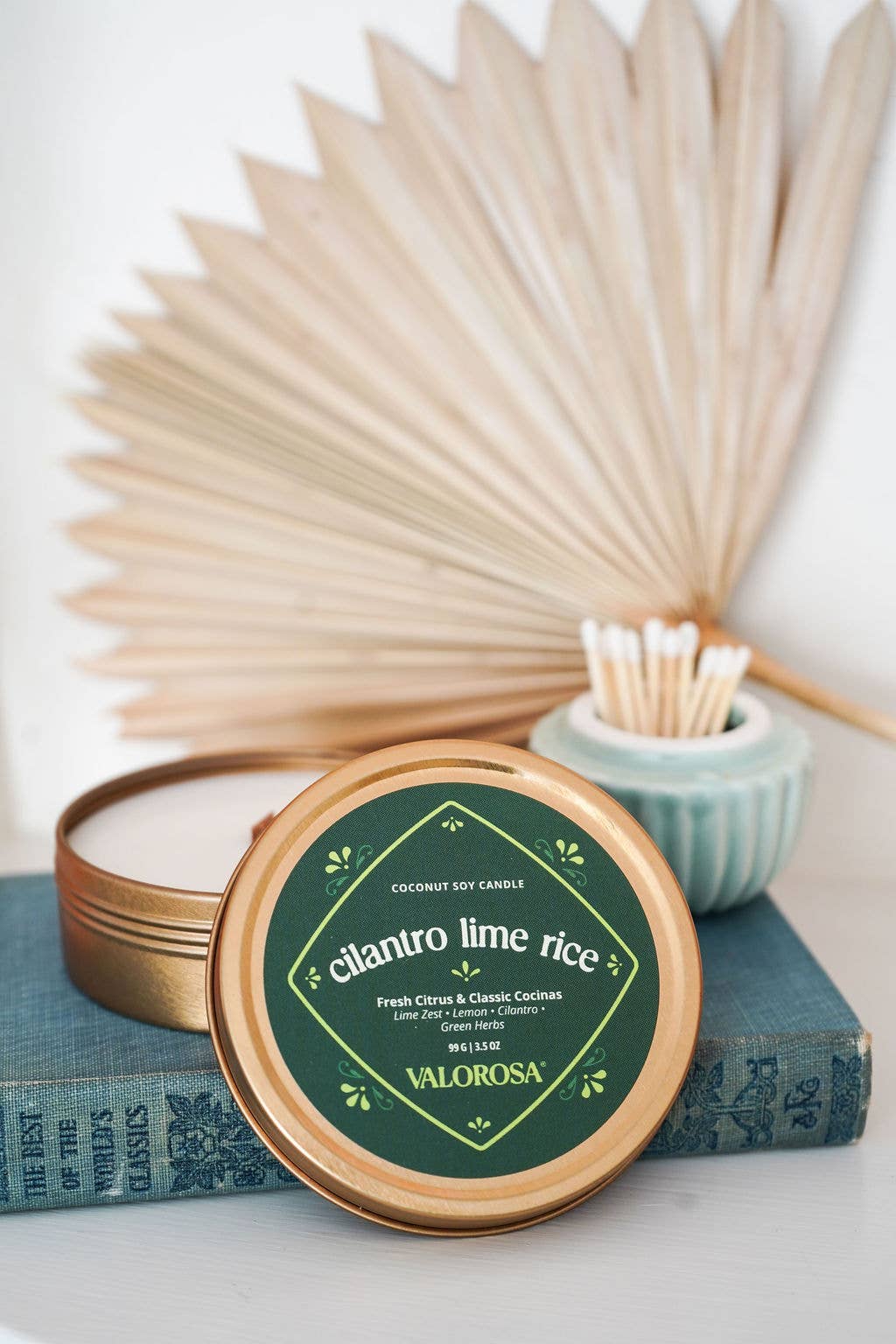 Cilantro Lime Rice Candle Tin | Cilantro, Herbal, Citrus