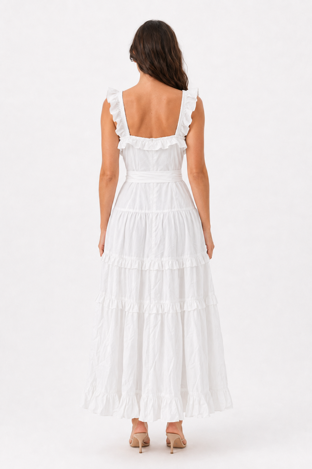 Ruffled Maxi Dress