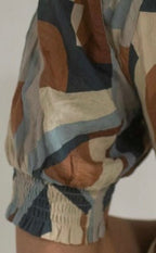 Abstract Print Dress - chic life.com
