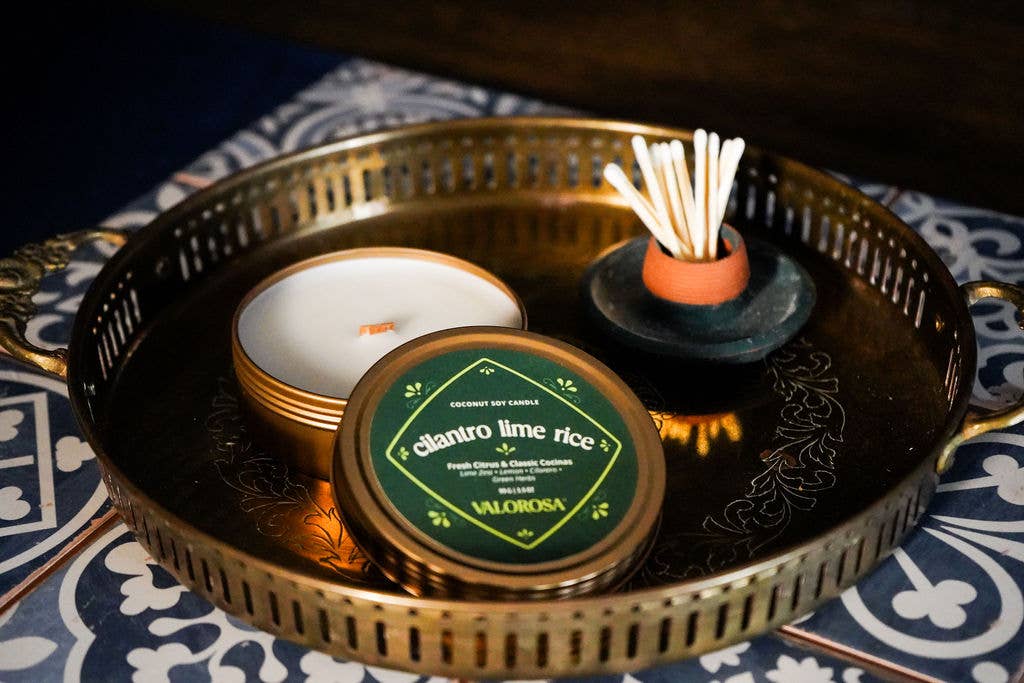 Cilantro Lime Rice Candle Tin | Cilantro, Herbal, Citrus