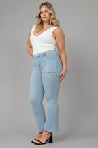 BILLIE - TD High Rise Bootcut Jeans - chic life.com