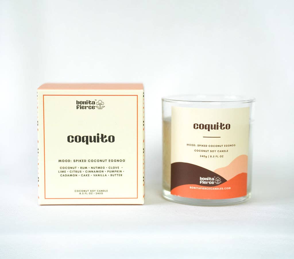 Coquito Candle by Bonita Fierce - chic life.com