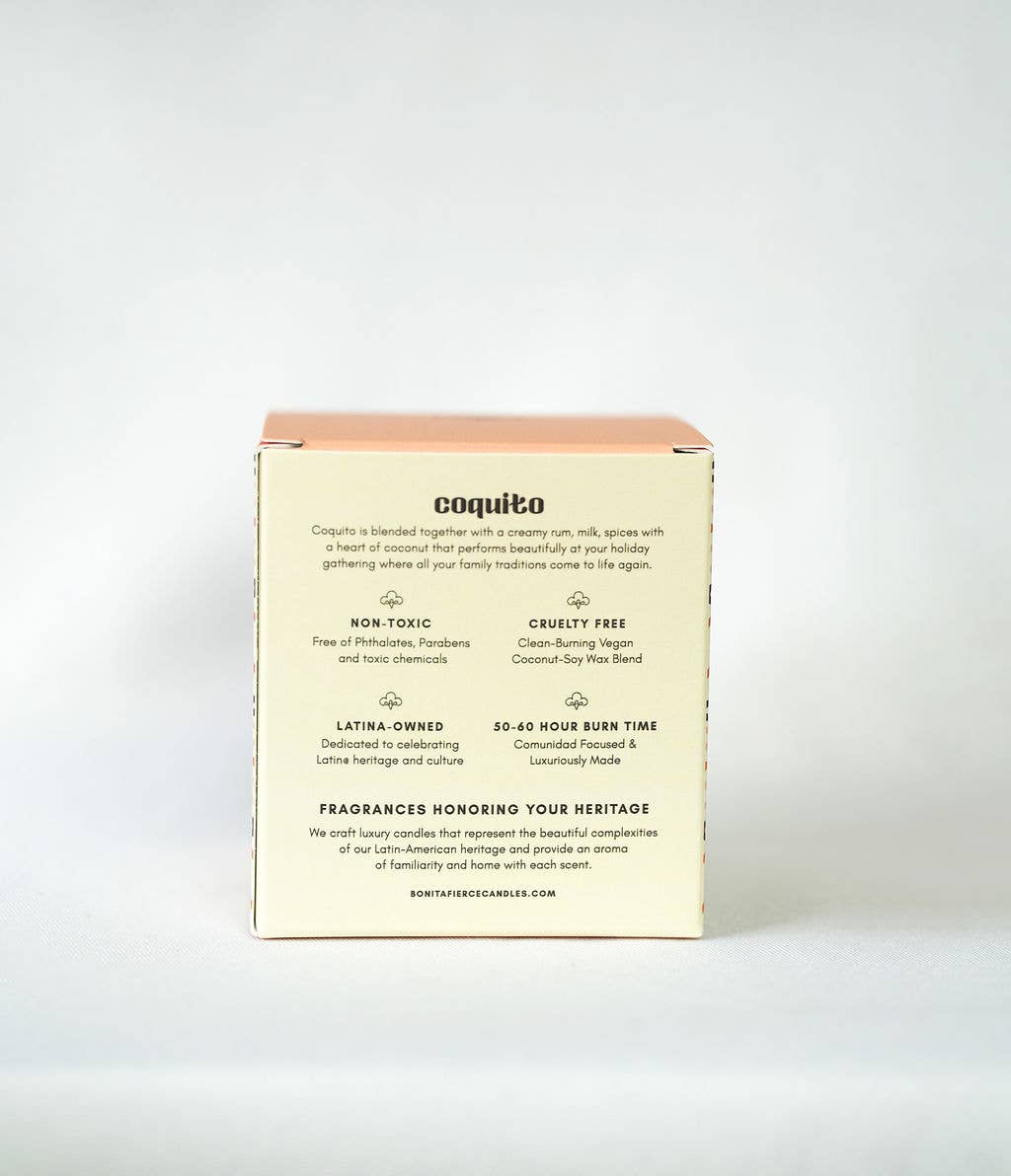 Coquito Candle by Bonita Fierce - chic life.com