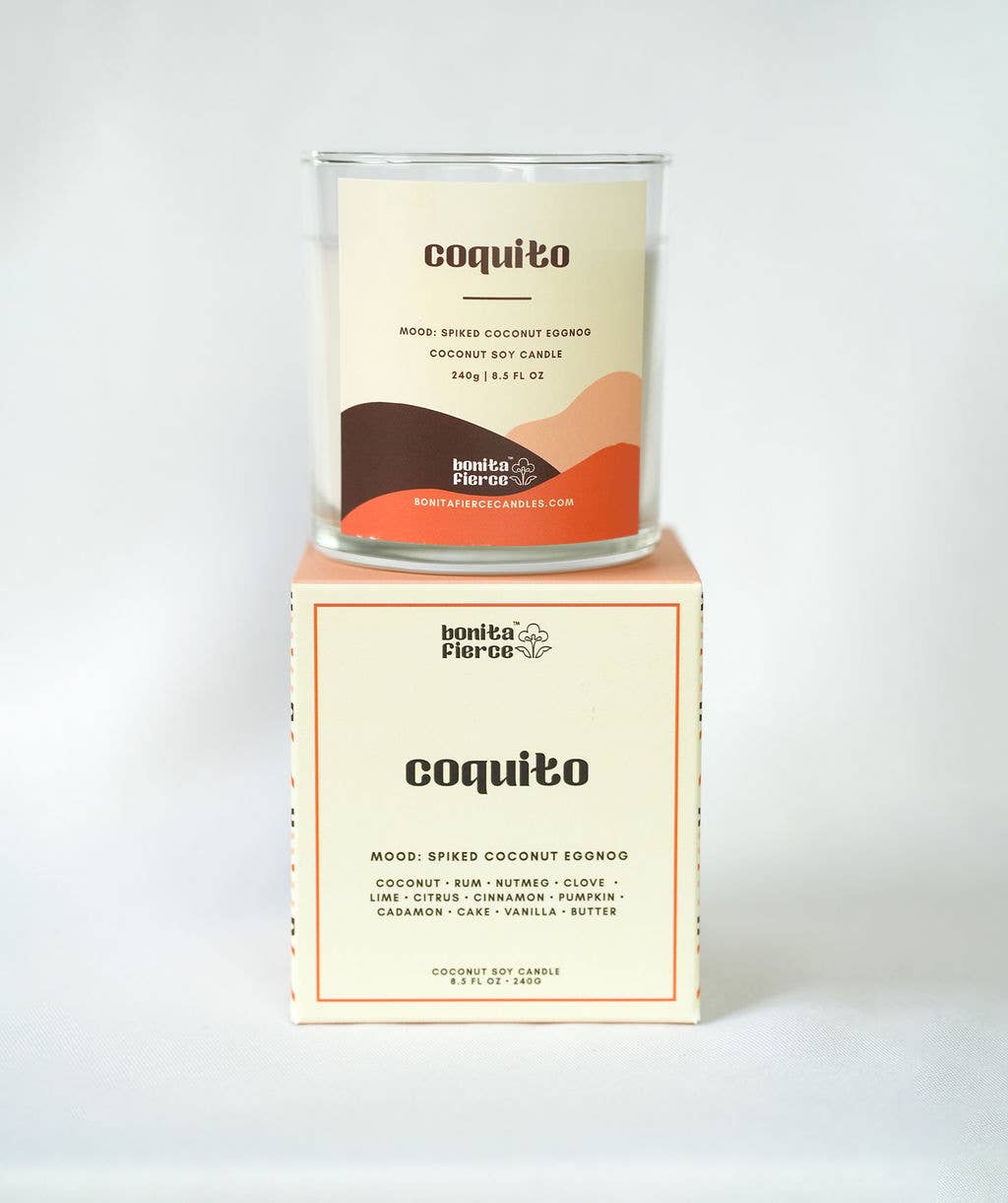 Coquito Candle by Bonita Fierce - chic life.com
