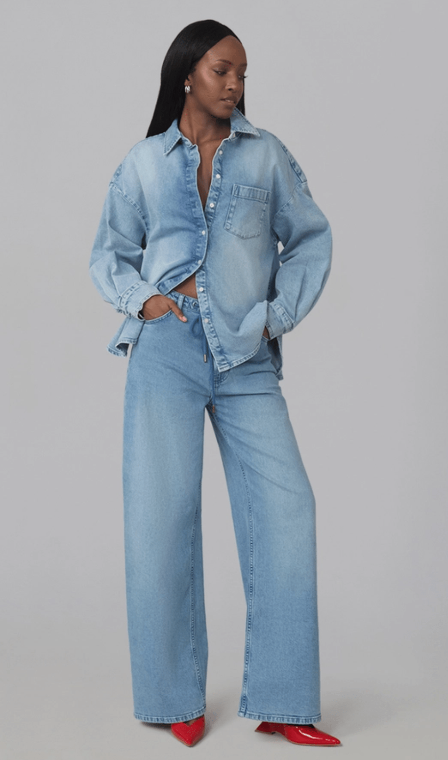 Drawstring Soft Cotton Trousers by Lola Denim - Chic Life