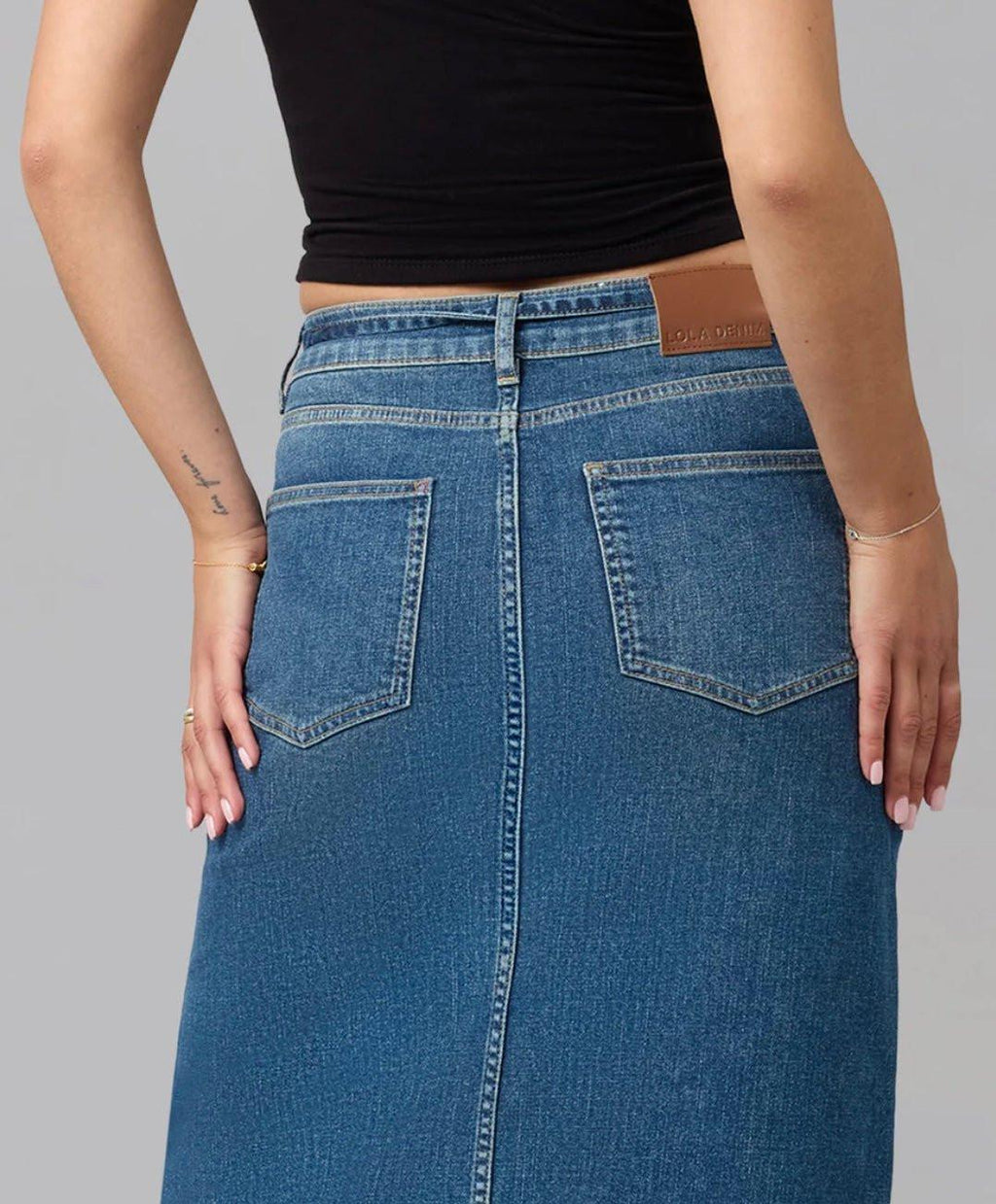 High Rise Maxi Skirt - chic life.com