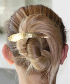 Maximus Hammered Hair Pin - chic life.com