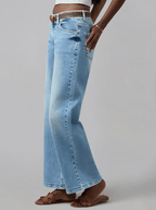 MIRO - DD MID RISE COMFORT STRAIGHT JEANS 31" INSEAM SALE PRICE - chic life.com