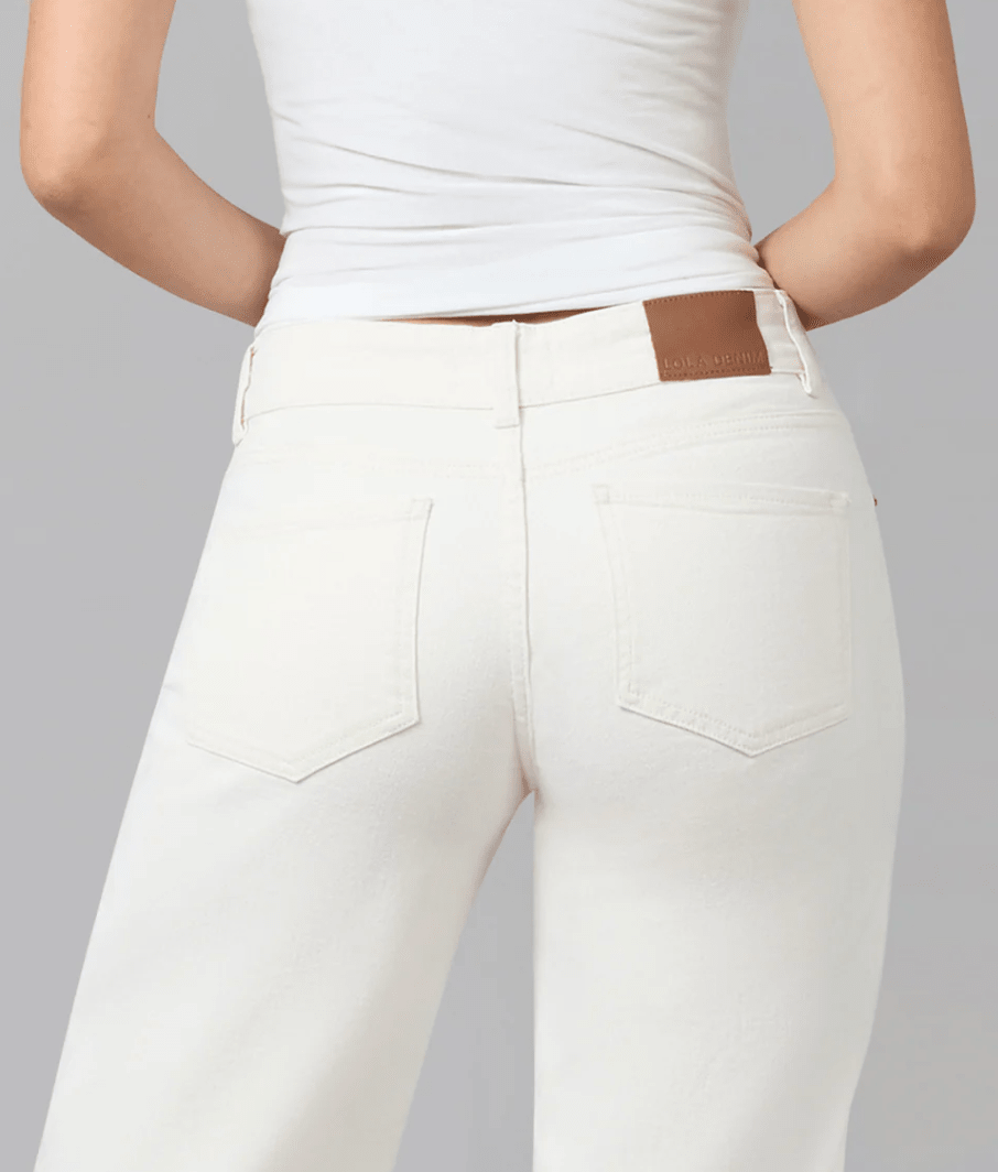 MIRO - RAW MID RISE COMFORT STRAIGHT JEANS 31" INSEAM - chic life.com