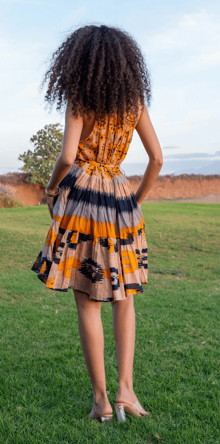 Multicolor Print Mini Dress - Chic Life