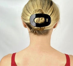 Oval Yoga Hair Clip by Ficcare - chic life.com