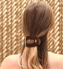 Oval Yoga Hair Clip by Ficcare - chic life.com