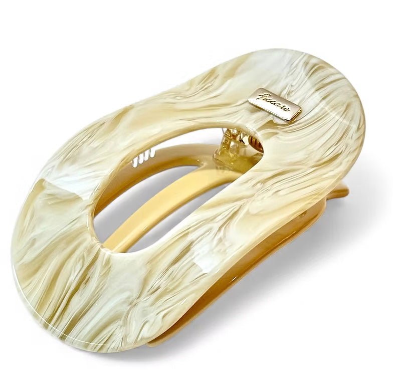 Oval Yoga Hair Clip by Ficcare - chic life.com