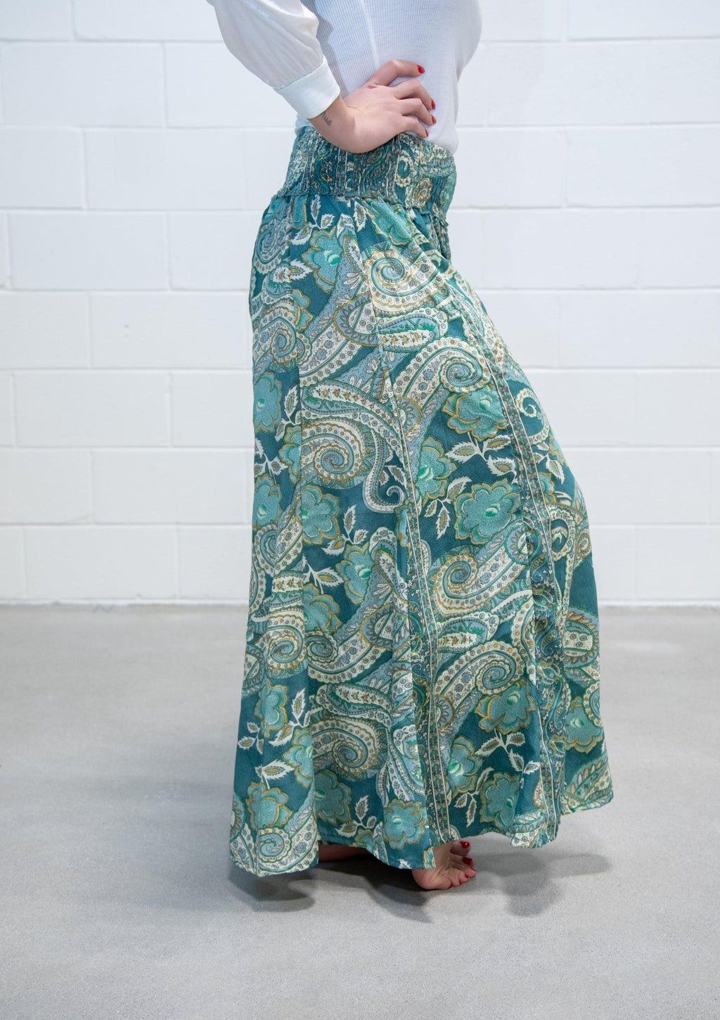 Paisley Palazzo Pants by Paani Luv - Chic Life
