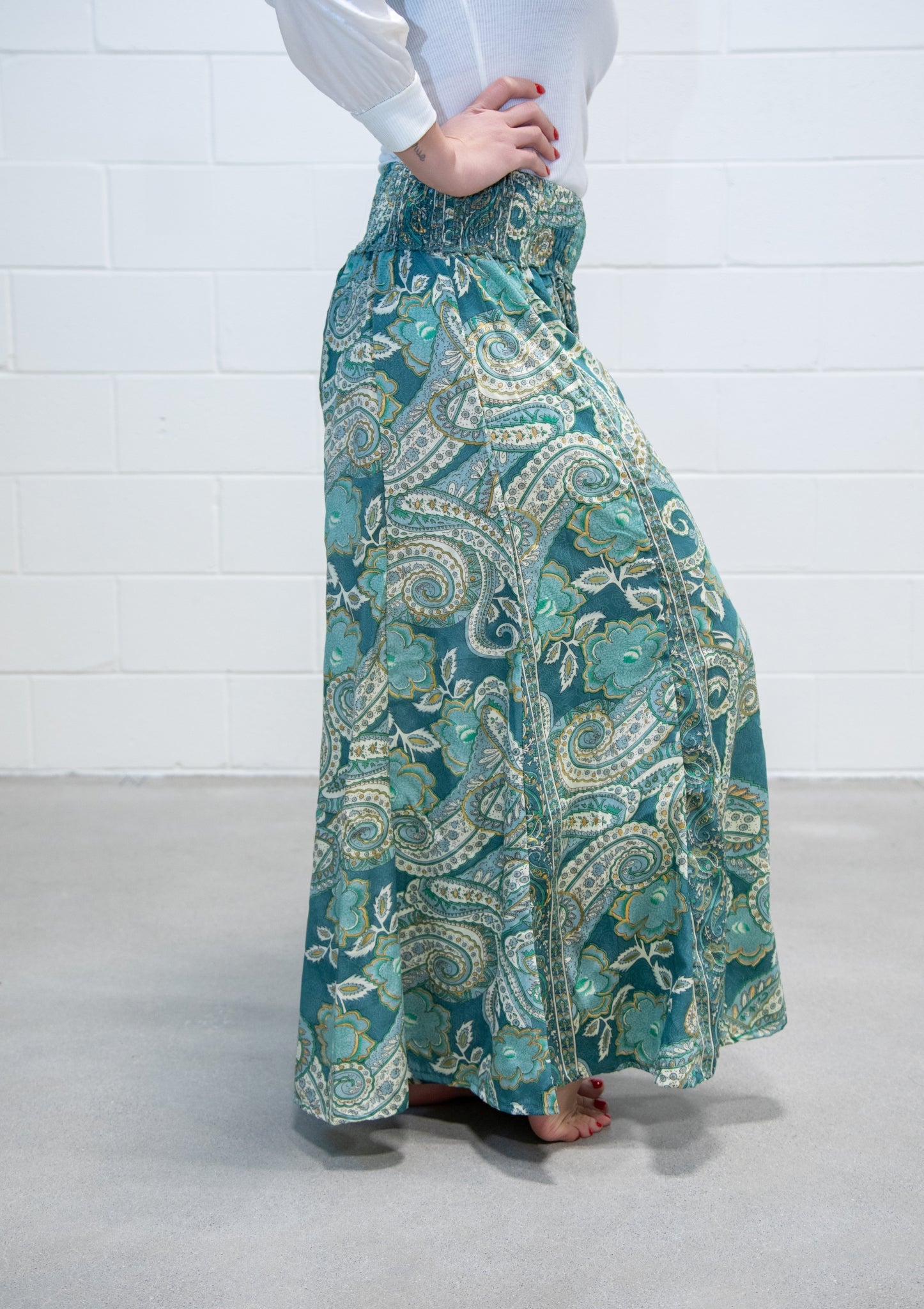 Paisley Palazzo Pants by Paani Luv - Chic Life