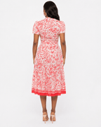 Paisley Print Midi Dress by PINCH - Chic Life