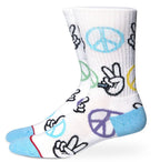 PEACE socks by Pyvot - chic life.com