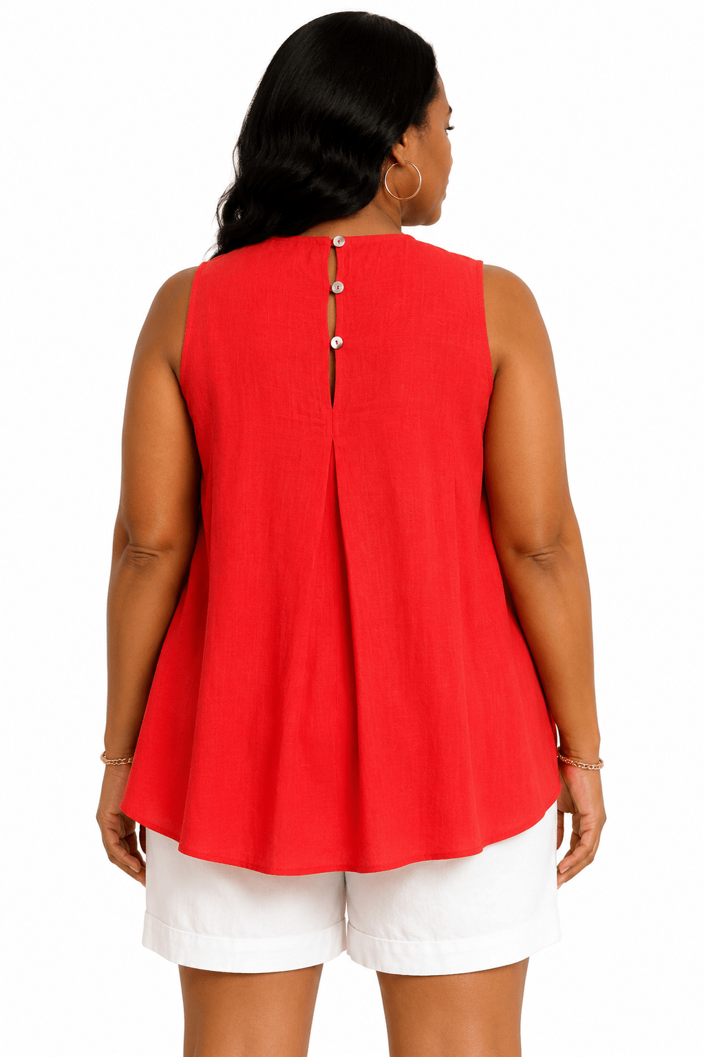 Pleated Sleeveless Top by PINCH - Chic Life