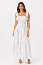 Ruffled Maxi Dress - Chic Life