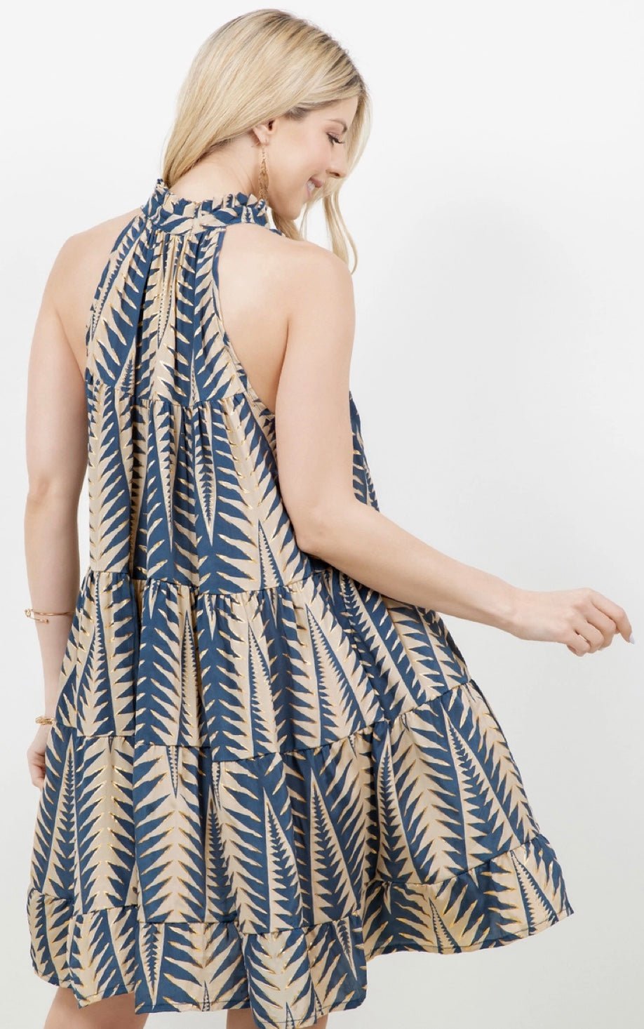 Short Tiered Dress - chic life.com