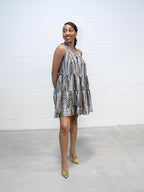 Short Tiered Dress - chic life.com