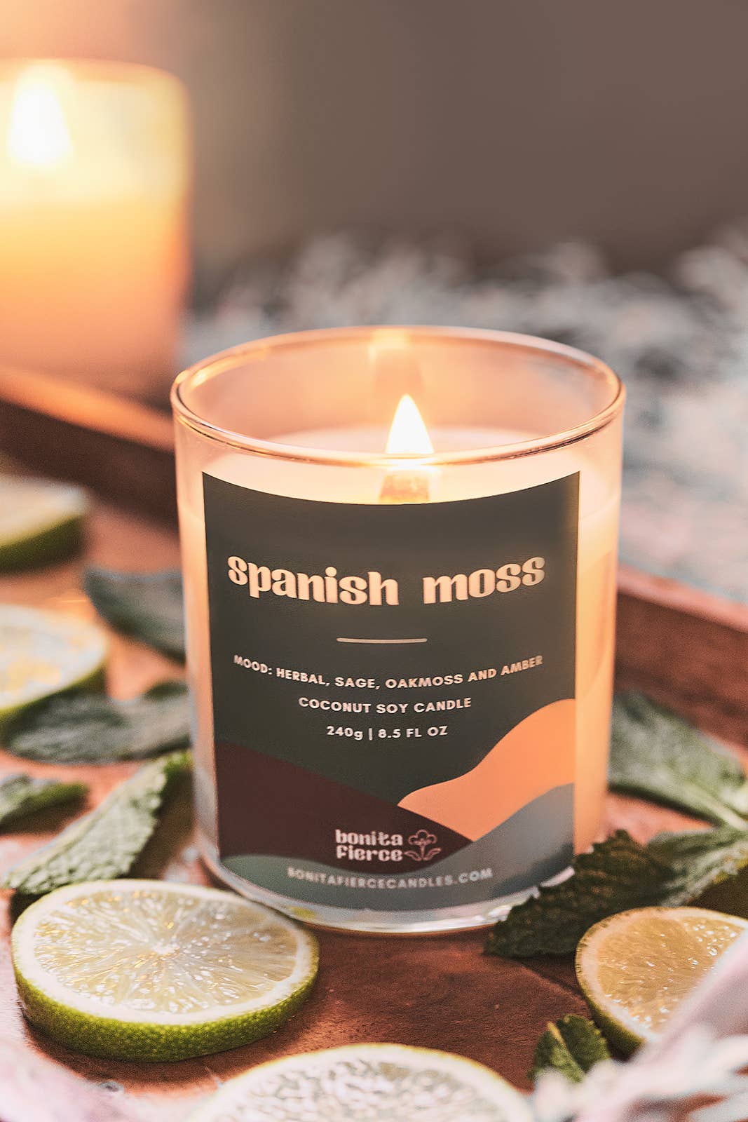 Spanish Moss Candle by Bonita Fierce - chic life.com