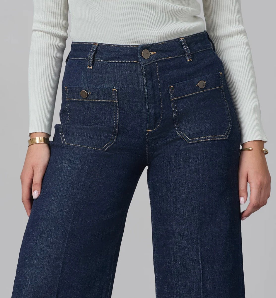 Ultra High Rise Wide Leg Jeans - chic life.com