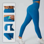 V Waist Yoga Leggings - chic life.com
