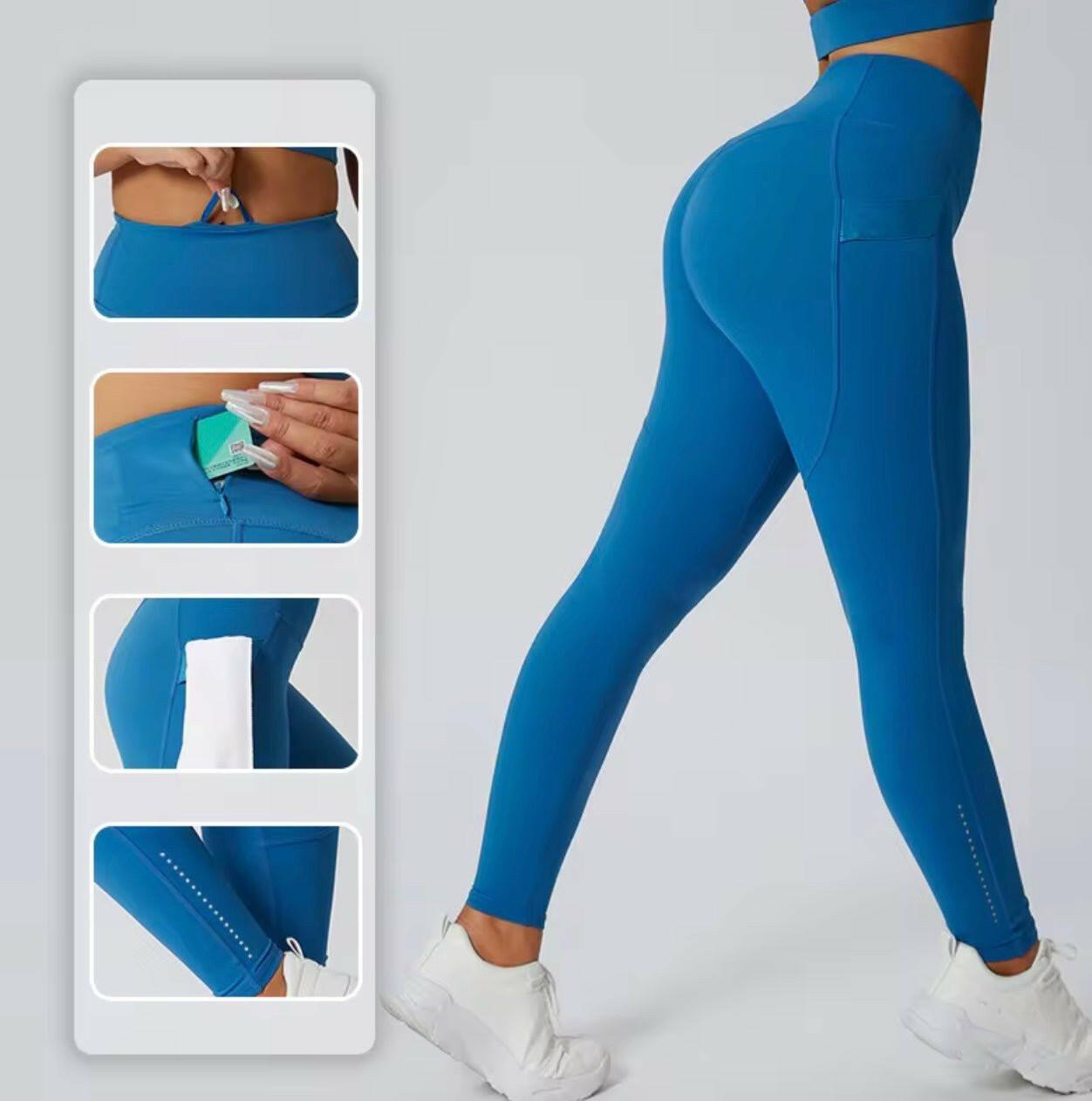 V Waist Yoga Leggings - chic life.com