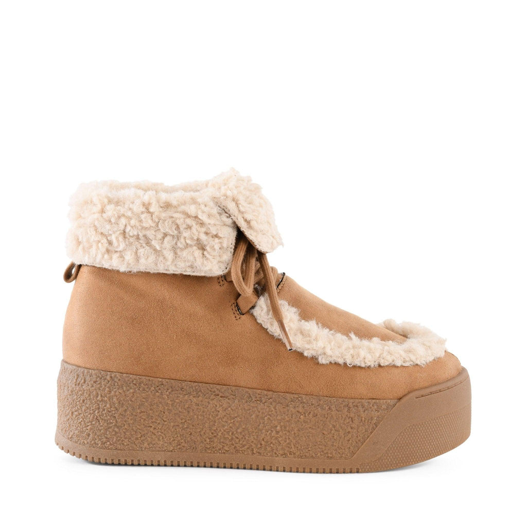 Warm and Fuzzy Boots - Vegan Suede - chic life.com