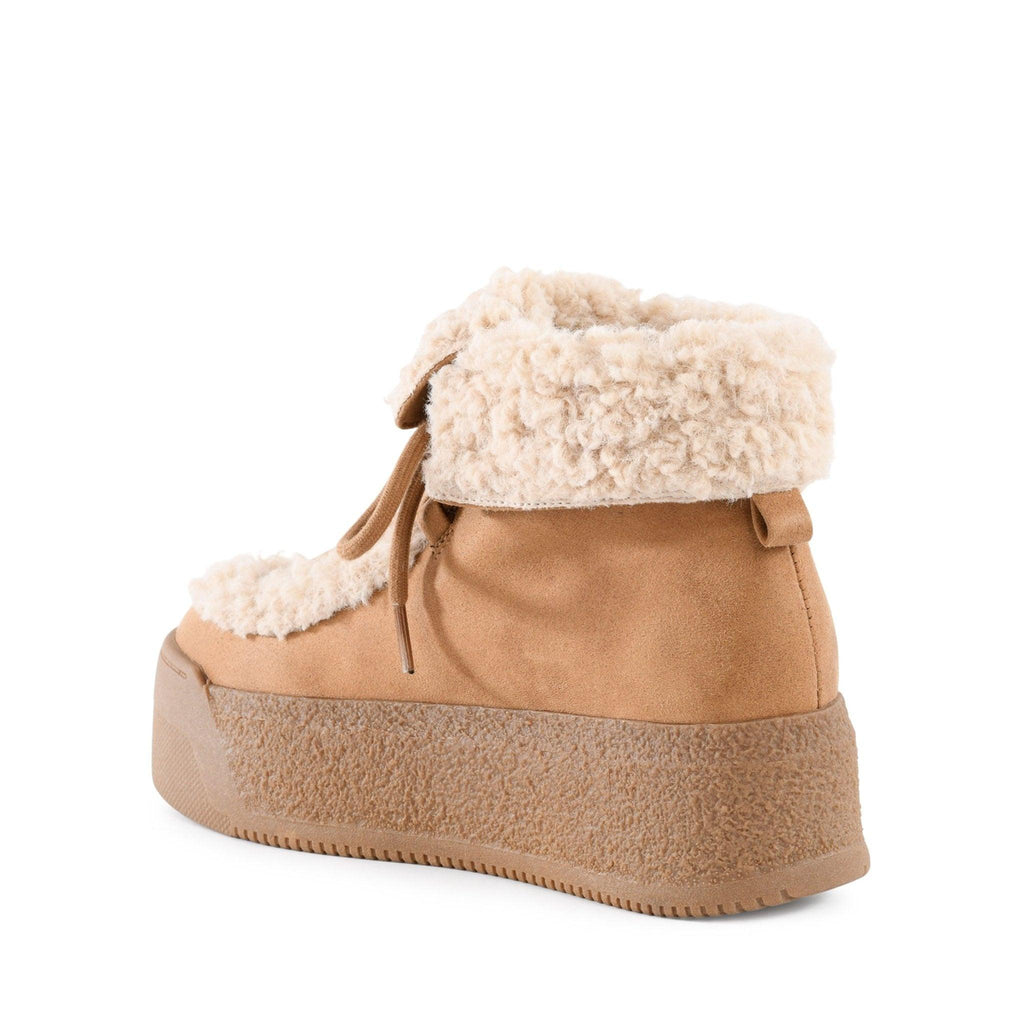 Warm and Fuzzy Boots - Vegan Suede - chic life.com