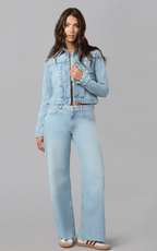 What a Fly Denim Jacket - the Sabrina WB by Lola Denim - Chic Life