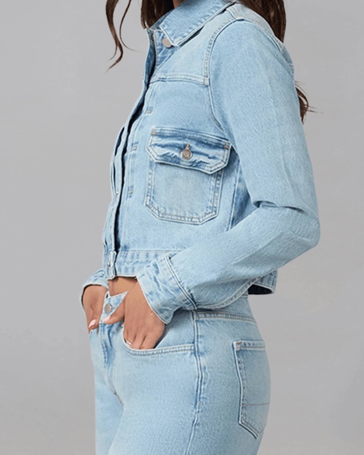 What a Fly Denim Jacket - the Sabrina WB by Lola Denim - Chic Life